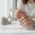 Wild Safari Press-On Nails - Nude with Leopard Print & Zebra Accents