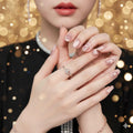 Champagne Pink Shimmer Press-On Nails